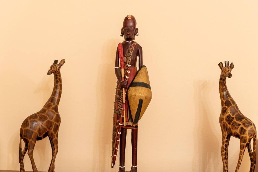 Appartamento Modern African-Inspired Flat Atene Esterno foto